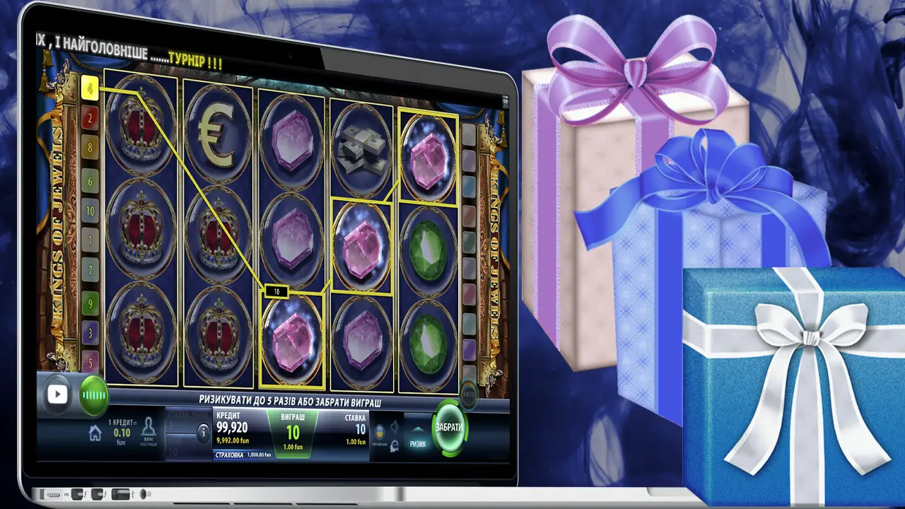 Бонуси в слотах Champion Казино